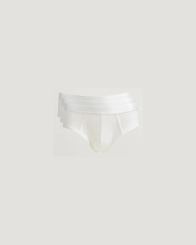 CDLP 3-Pack Y-Brief White Weiß