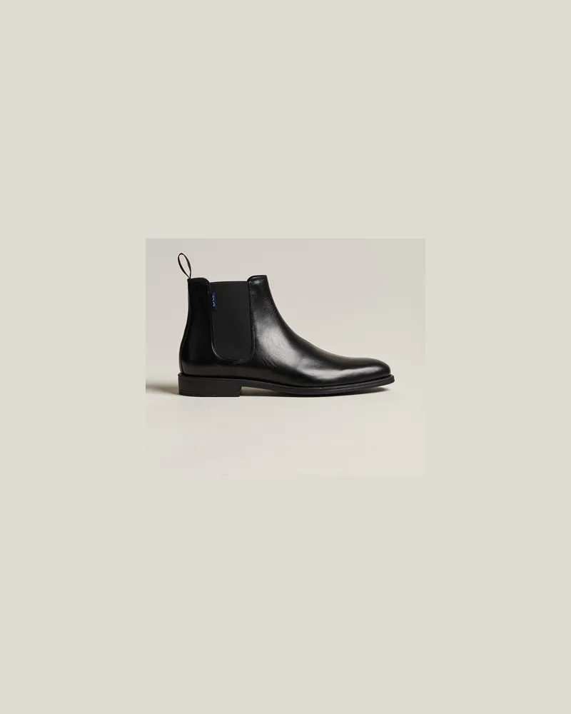 Paul Smith Cedric Leder Chelsea Boot Black Schwarz