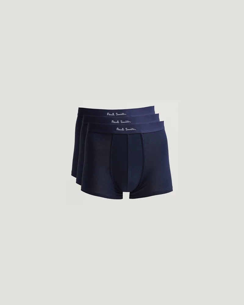 Paul Smith 3-Pack Trunk Navy Blau