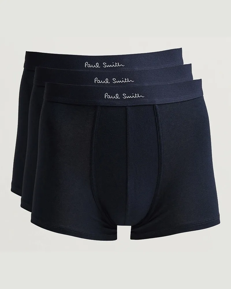Paul Smith 3-Pack Trunk Navy Blau