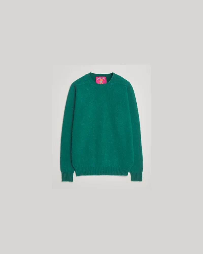 Howlin' Shaggy Bear Sweater Dusky Mint Grün