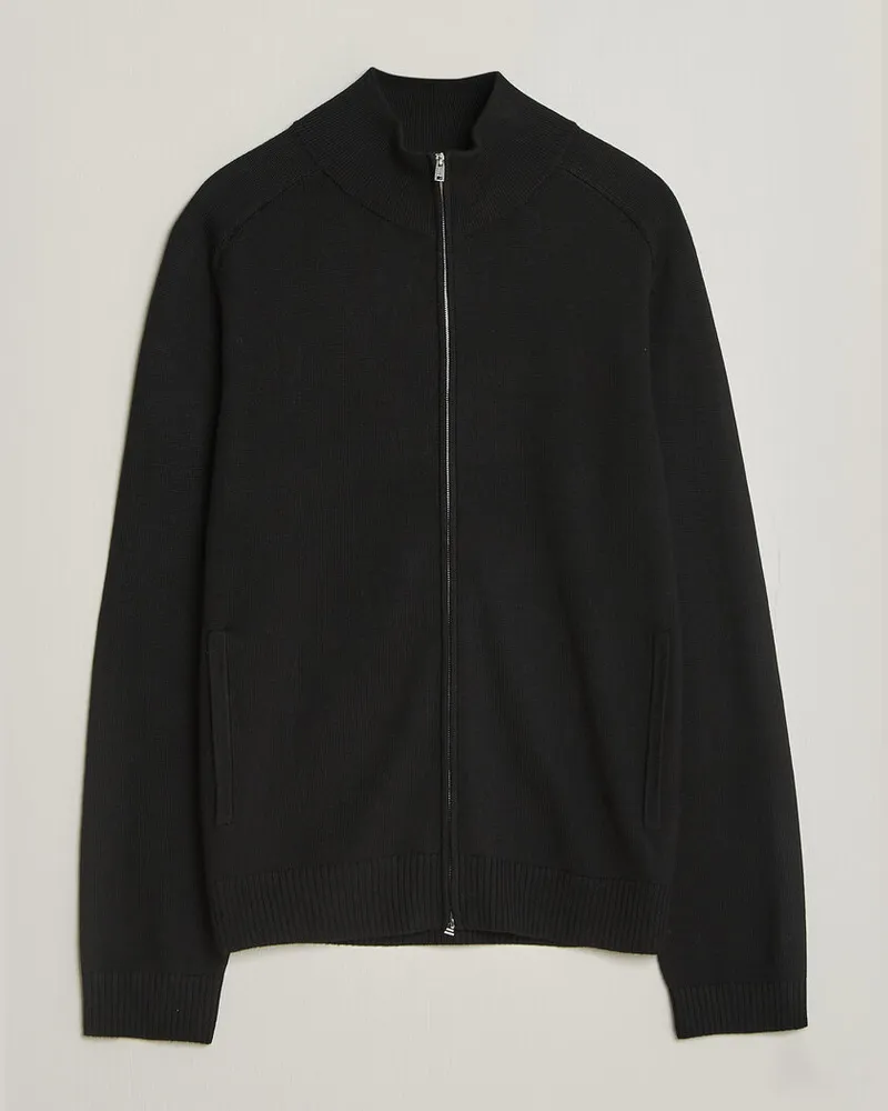 Tiger of Sweden Cassian Wool Full Zip Black Schwarz