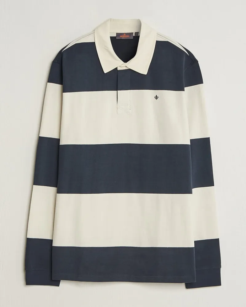 Morris Graham Rugger Navy Weiß