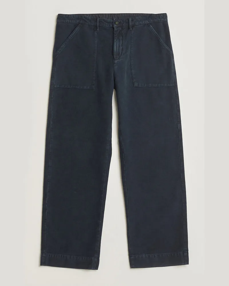 Massimo Alba Regata Moleksine Pants Navy Blau