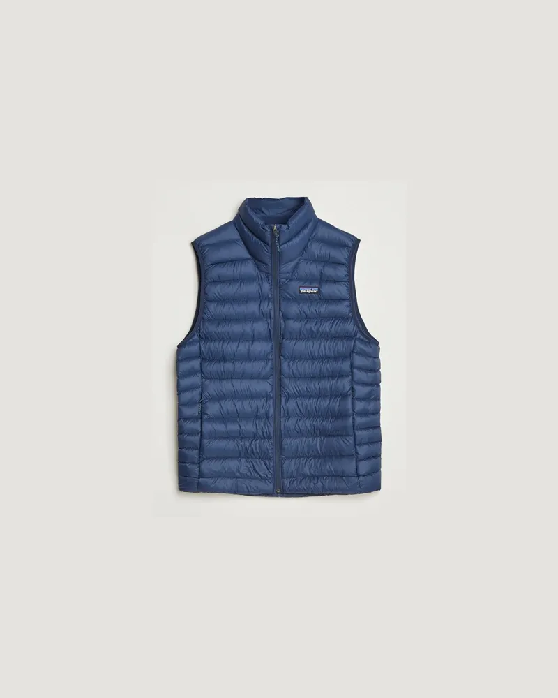 Patagonia Down Sweater Vest New Navy Blau