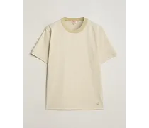 Callac Héritage Stripe T-Shirt Pale Olive/Milk