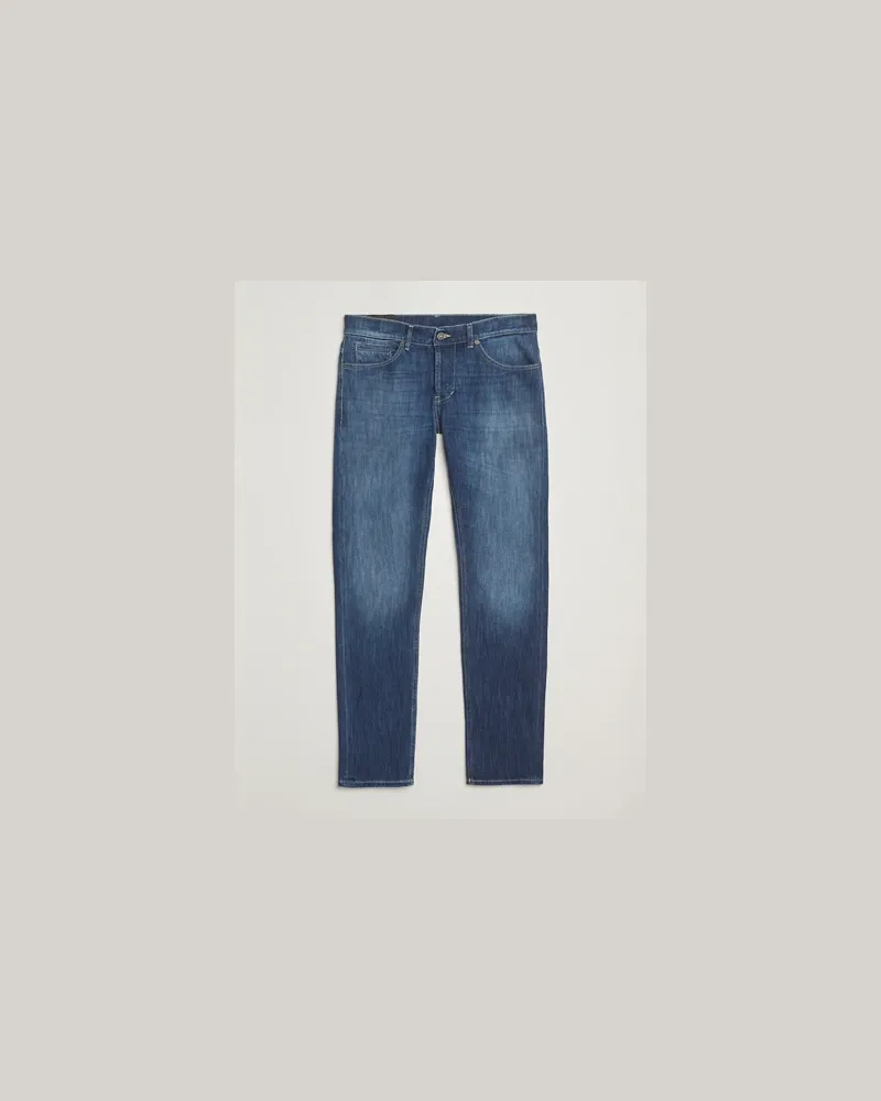 Dondup George Jeans Medium Blue Blau