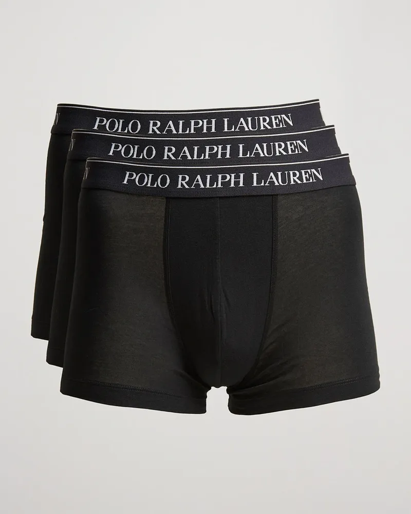 Ralph Lauren 3-Pack Trunk Black Schwarz