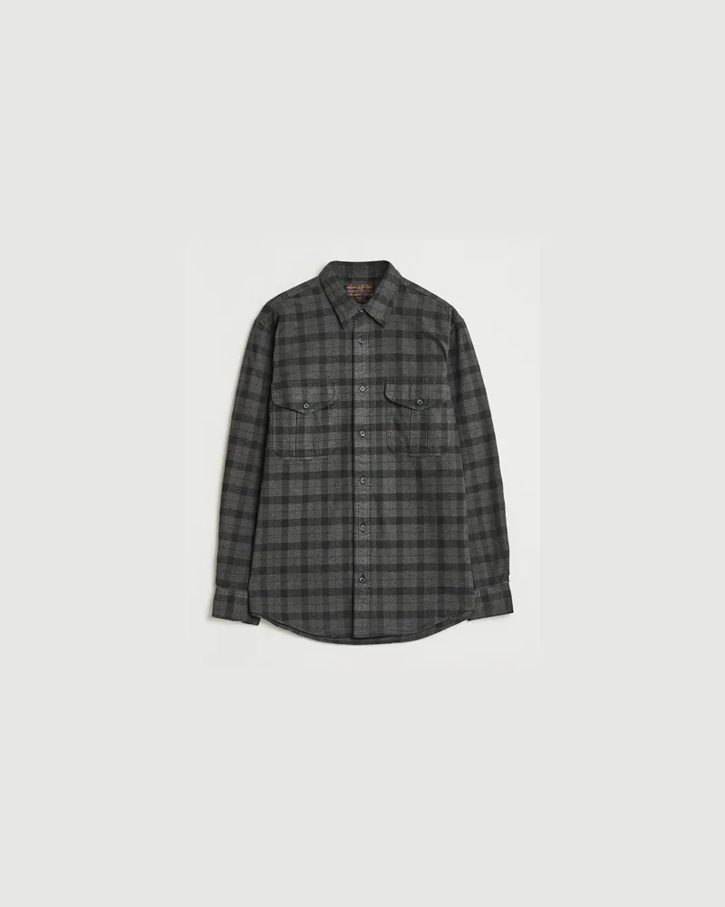 Filson Checked Alaskan Guide Shirt Heather Grey Grau