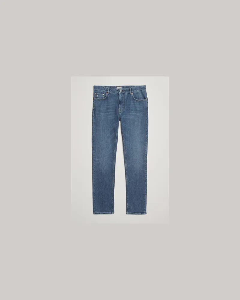 Morris Steve Stretch Jeans Two Year Wash Blau