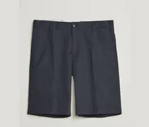 Tailored Cotton Chino Shorts Navy