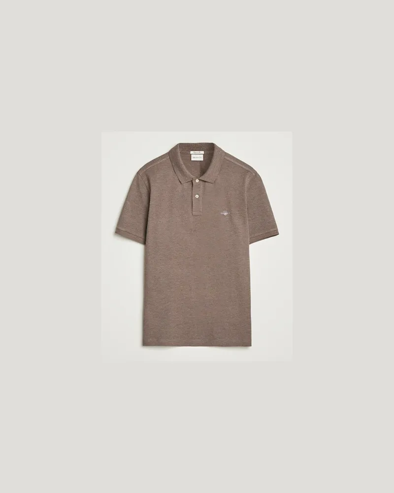 Gant The Original Polo Seawood Melange Braun