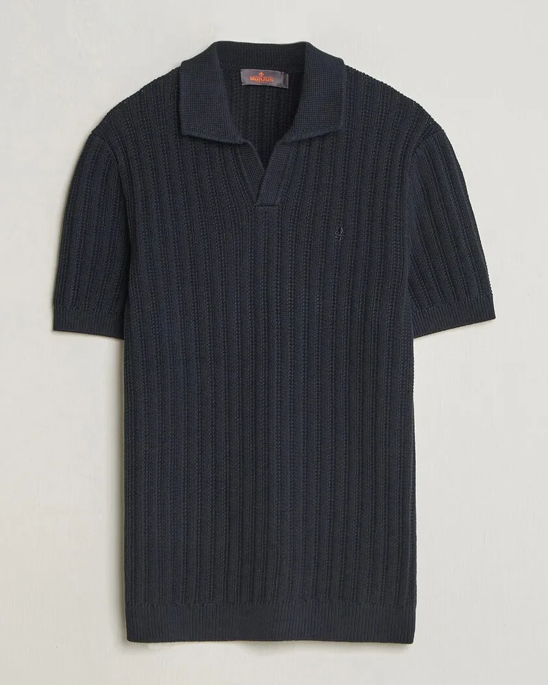 Morris Baldwin Resort Polo Navy Blau