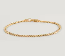 Curb Bracelet M Gold