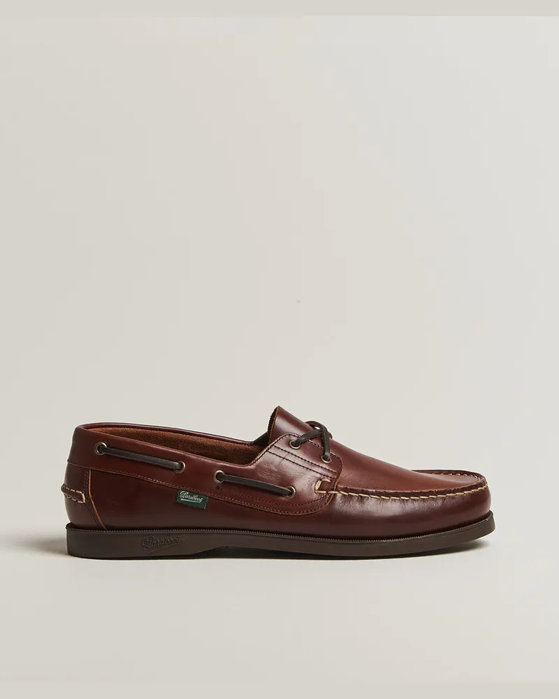 Paraboot Barth Boat Shoe America Braun