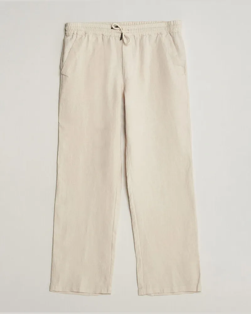 OAS Nino Linen Pants Beige Beige