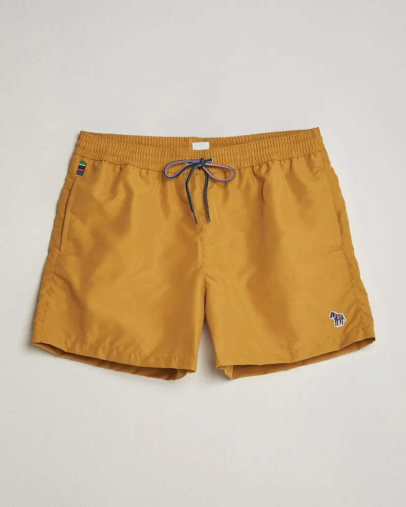 Paul Smith Zebra Swimshorts Yellow Gelb
