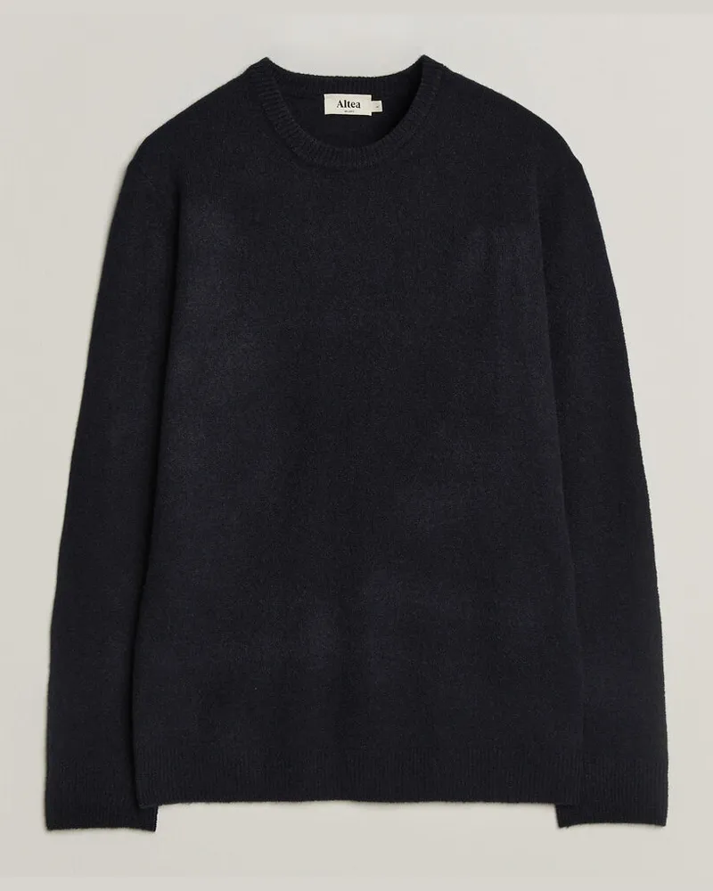 Altea Cloud Cashmere Blend Sweater Navy Blau