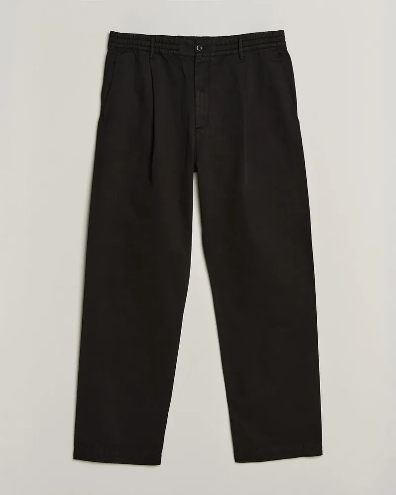 C.P. Company Cotton Gabardine Pants Black Schwarz