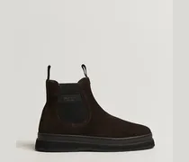 Blistown Shearling Suede Chelsea Boot Espresso Brown