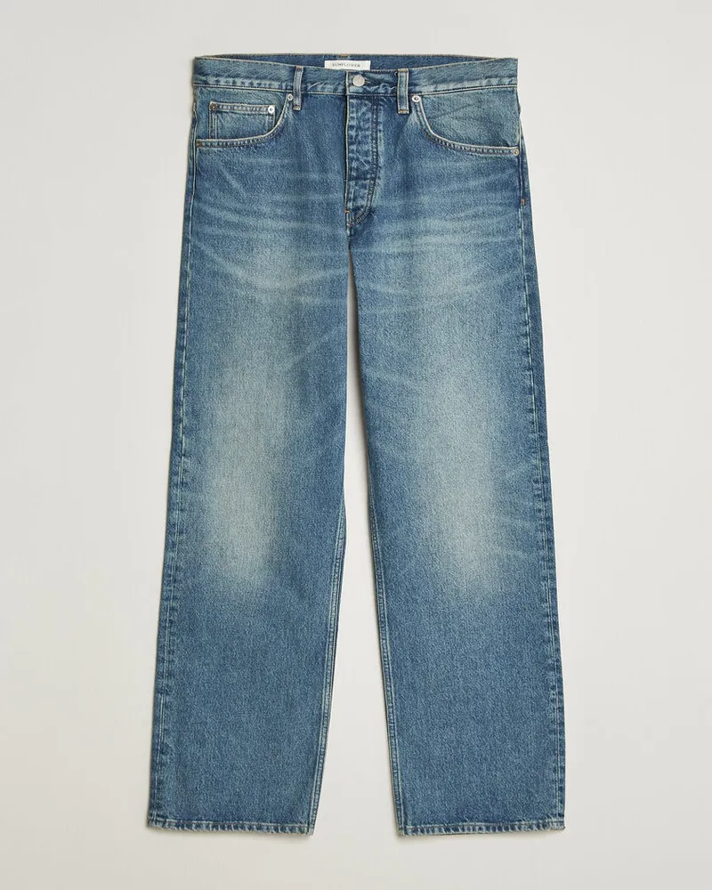 Sunflower Loose Jeans Blue Vintage Blau