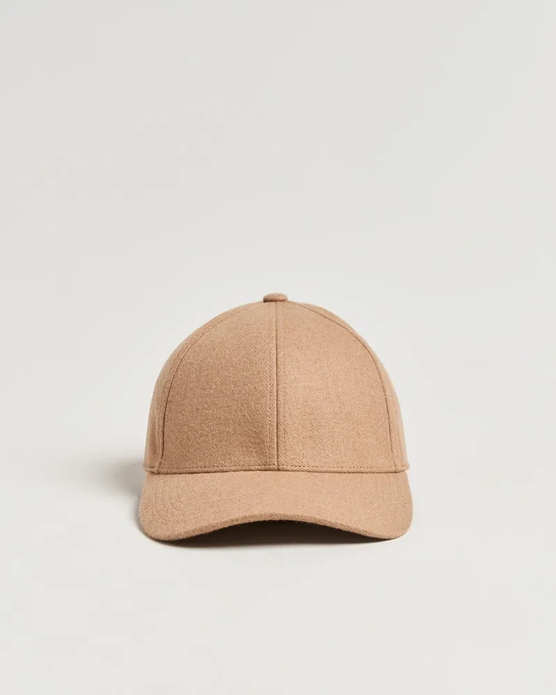 Varsity Headware Camel Hair Baseball Cap Camel Beige