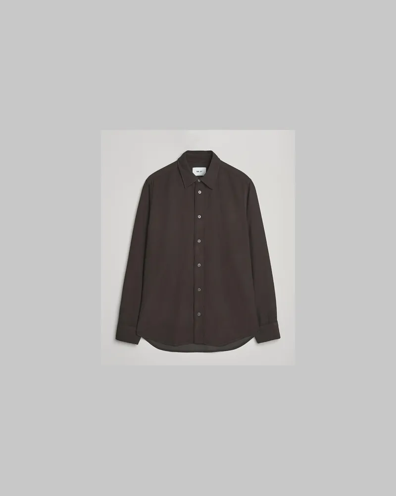 NN 07 Colby Shirt Dark Army Grün