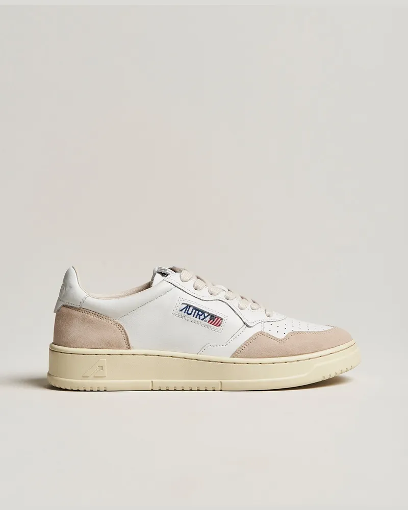 AUTRY Medalist Low Sneaker White Weiß