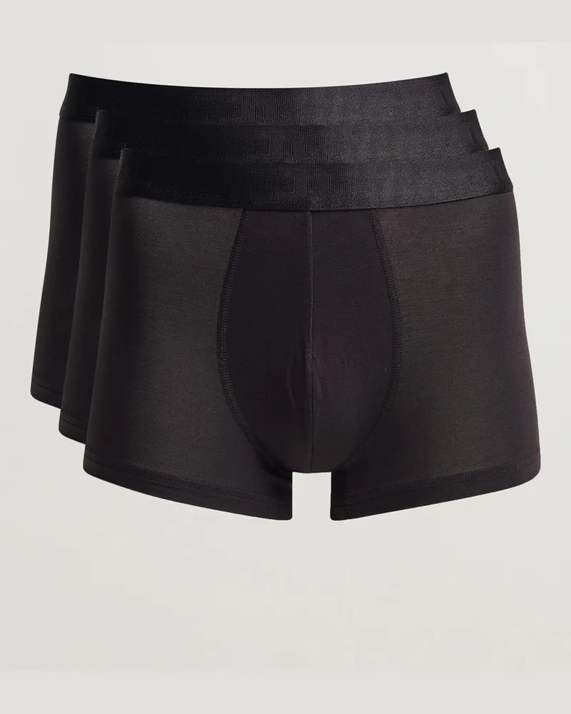 J.Lindeberg 3-pack Bridge Lyocell Boxer Black Schwarz