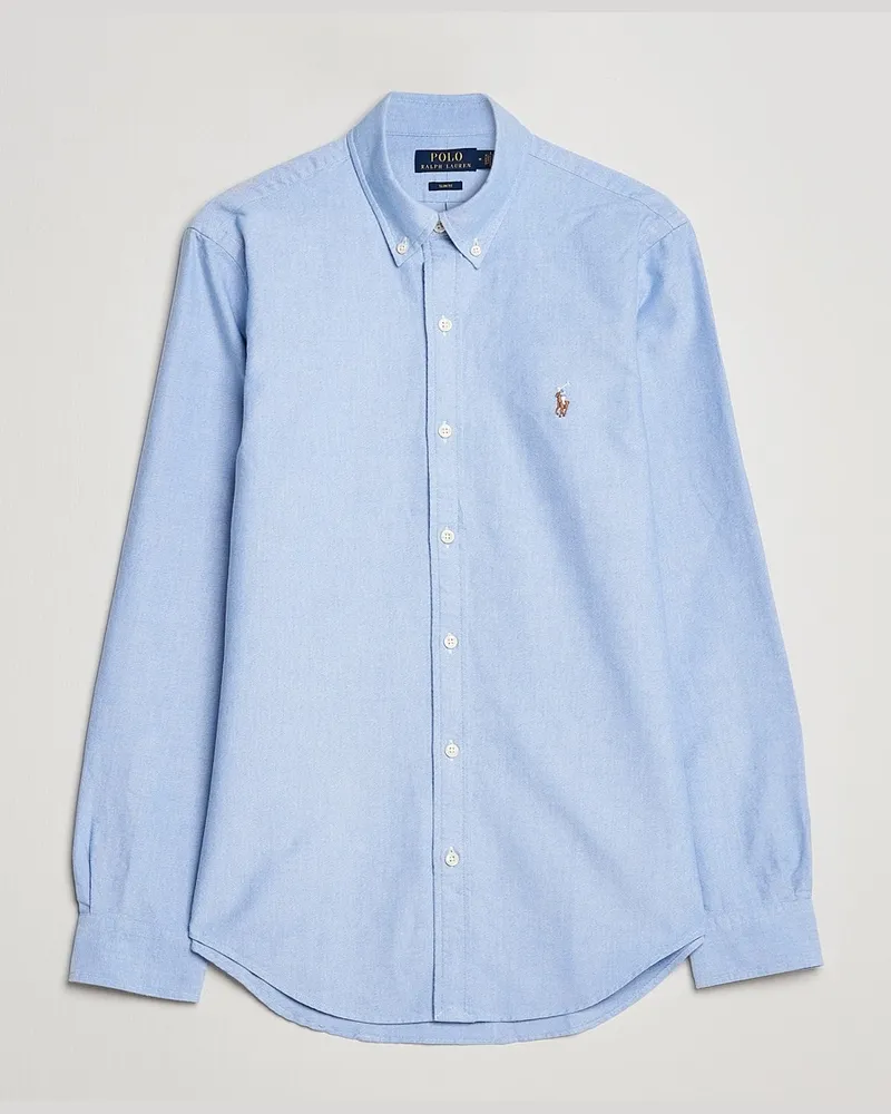 Ralph Lauren Slim Fit Shirt Oxford Blue Blau
