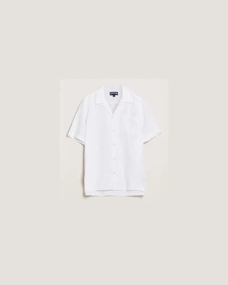 Vilebrequin Charli Resort Short Sleeve Shirt Blanc Weiß