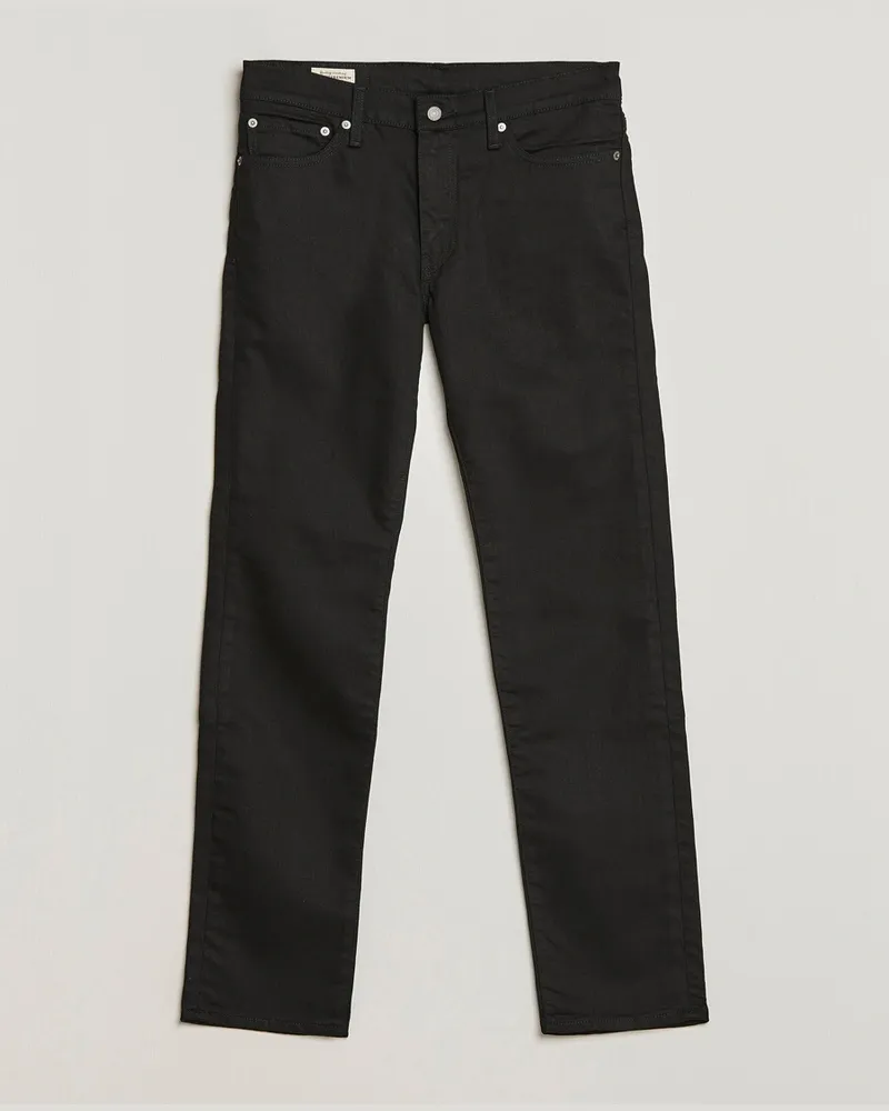 Levi's 502 Regular Tapered Fit Jeans Nightshine Schwarz