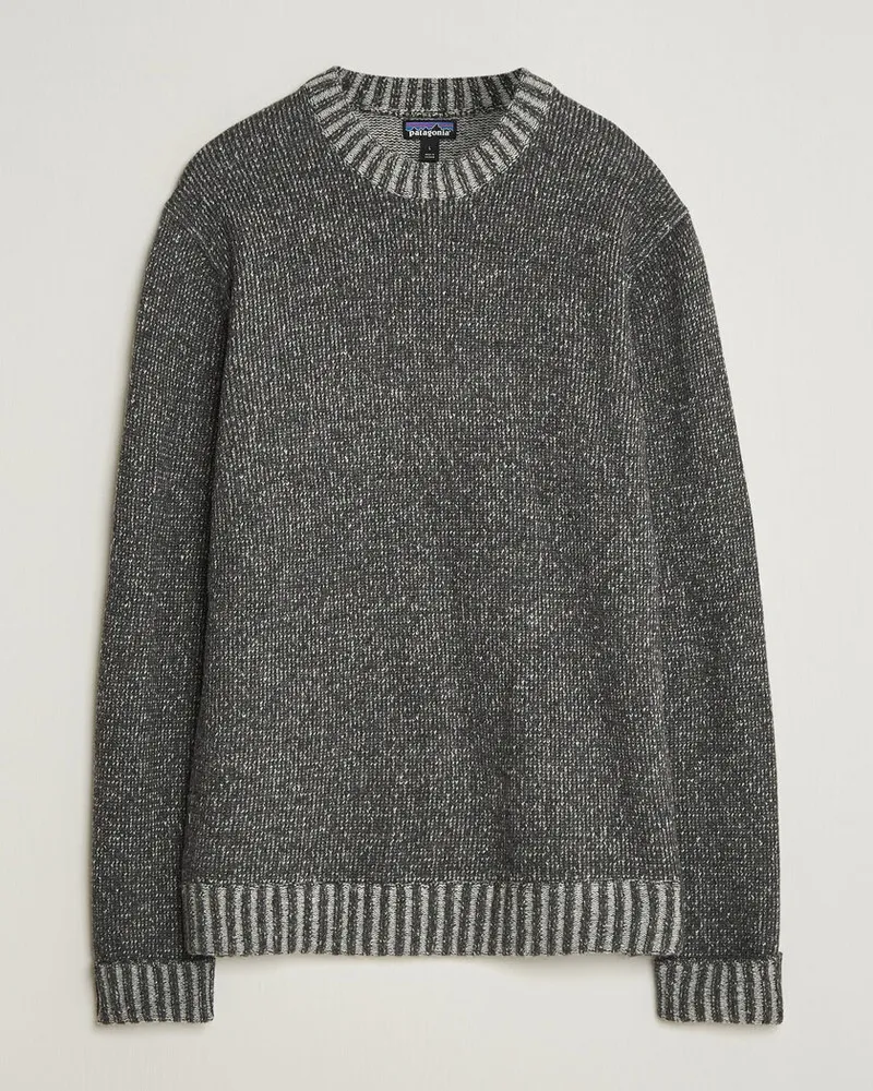 Patagonia Recycled Wool Blend Sweater Marlie Forge Grey Grau