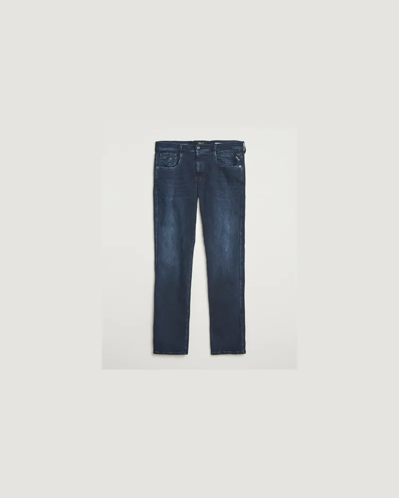 Replay Anbass Hyperflex Dust Jeans Blue Black Blau