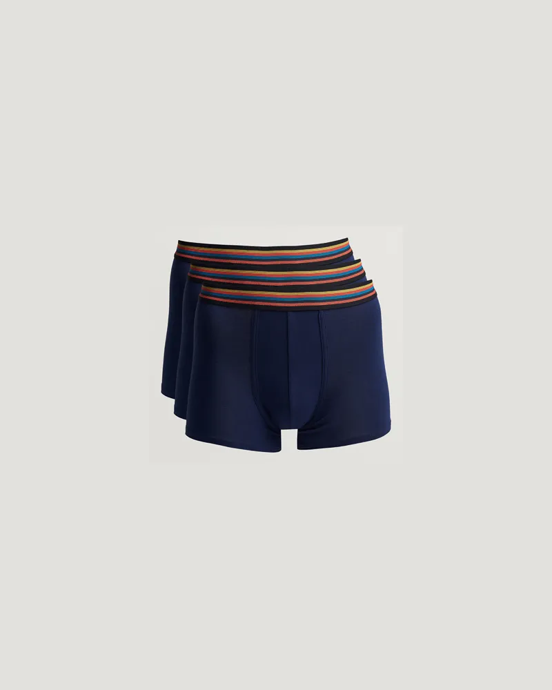 Paul Smith 3-Pack Trunk Navy Blau