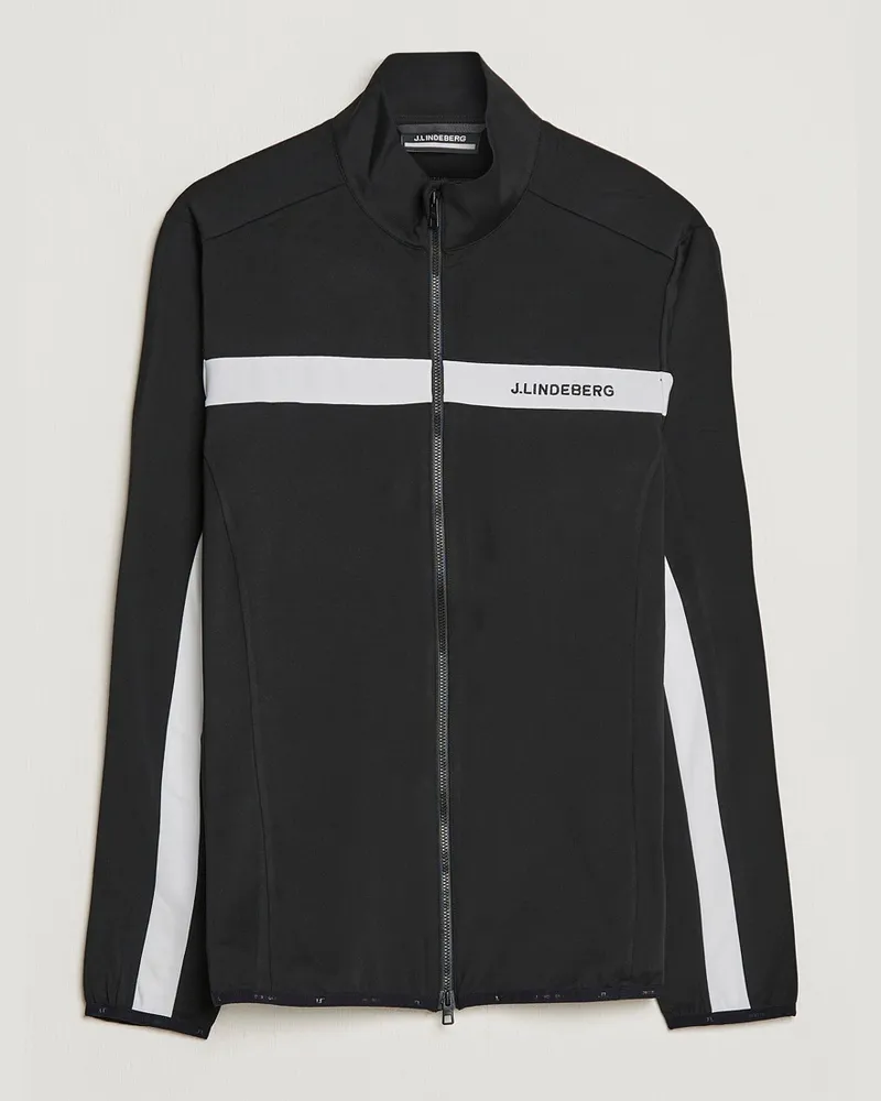 J.Lindeberg Jarvis Mid Layer Jacket Black Schwarz