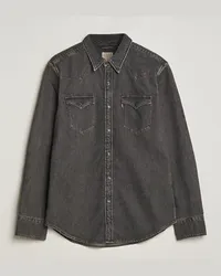 Levi's Barstow Western Standard Shirt Washed Black Schwarz