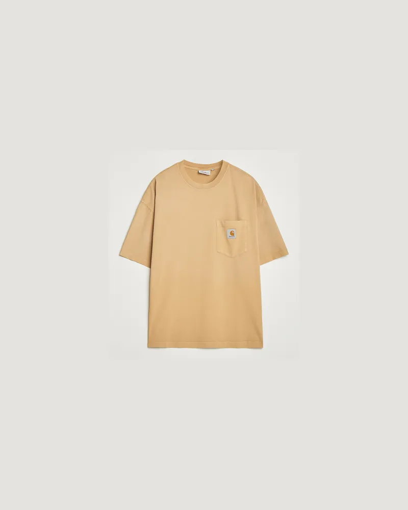 Carhartt WIP Hudson Pocket T-Shirt Dusty Brown Beige