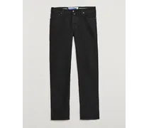 Nick 622 Slim Fit Stretch Jeans Black Dark Wash