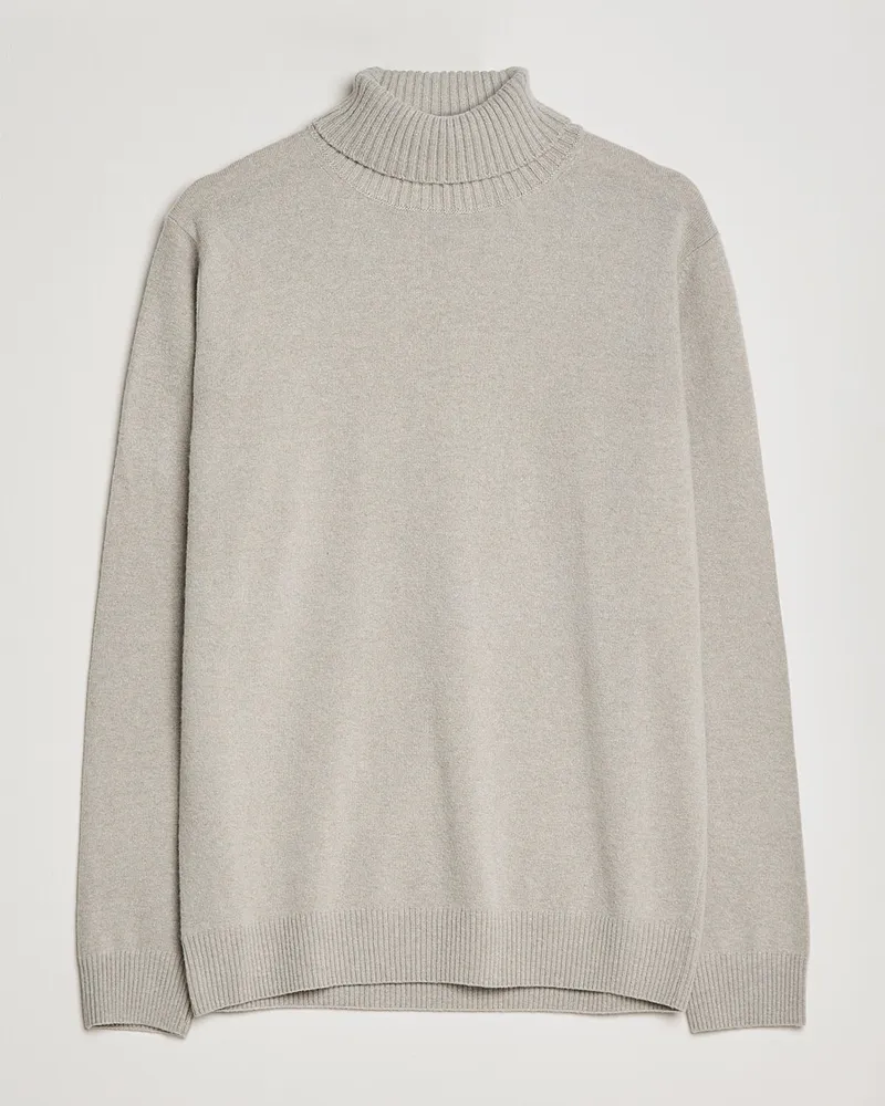 Oscar Jacobson Salim Wool/Cashmere Rollneck Beige Beige