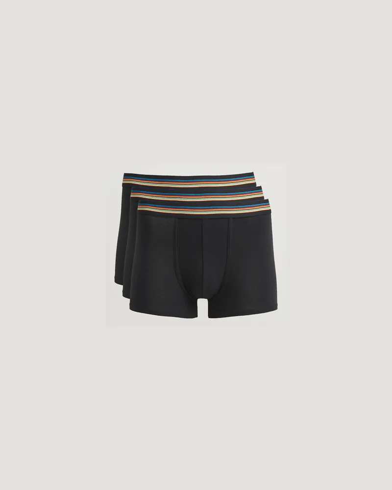 Paul Smith 3-Pack Trunk Black Schwarz