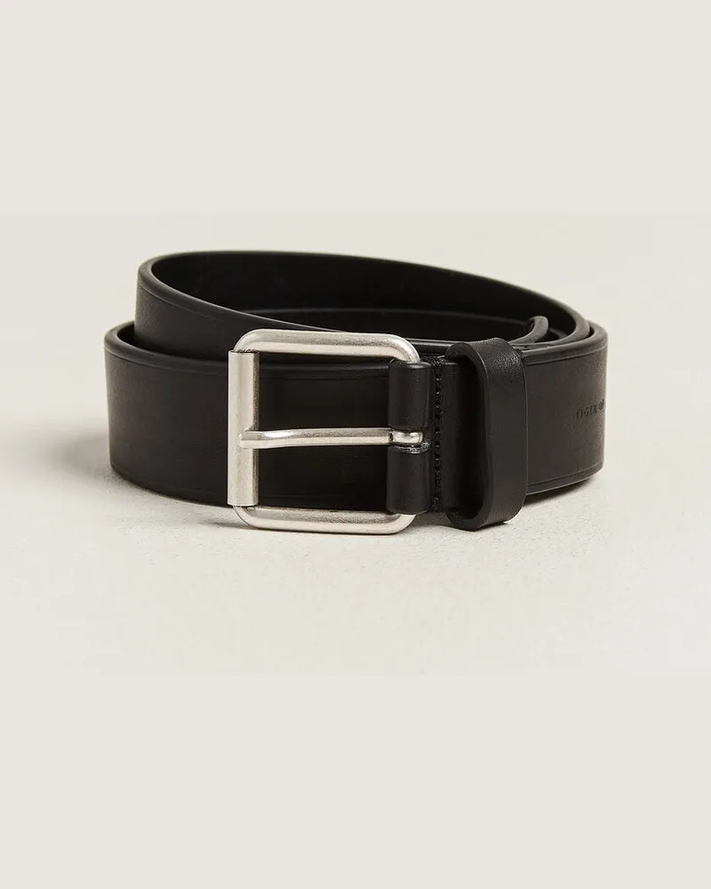 Tiger of Sweden Labori Leather Belt Black Schwarz