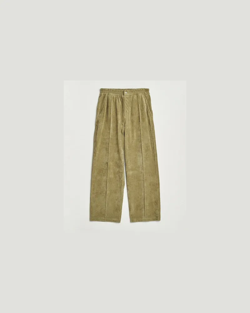OAS Ander Corduroy Pants Green Grün