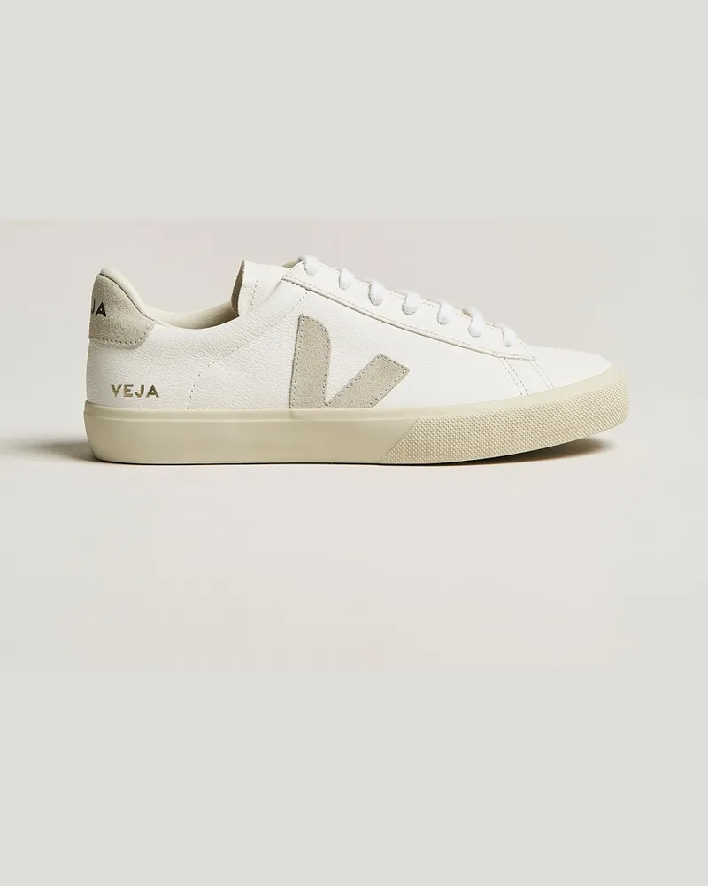VEJA Campo Sneaker Extra White/Natural Suede Weiß
