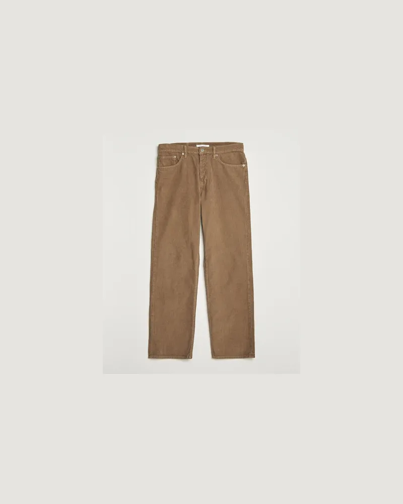 Sunflower Loose Corduroy Pants Taupe Braun