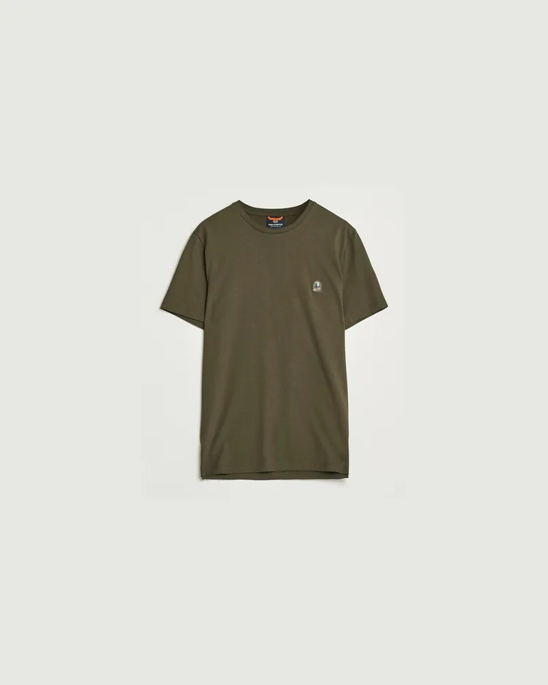 Parajumpers Patch Super Easy T-Shirt Deep Moss Grün