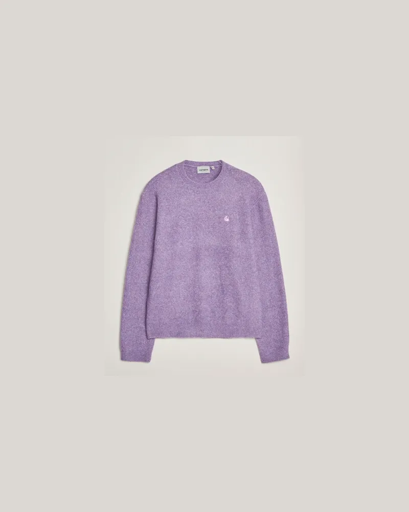 Carhartt WIP Curtis Sweater Tangled Phlox Lila