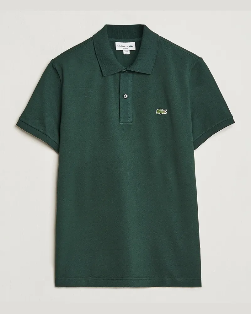 Lacoste Slim Fit Polo Piké Sinople Grün