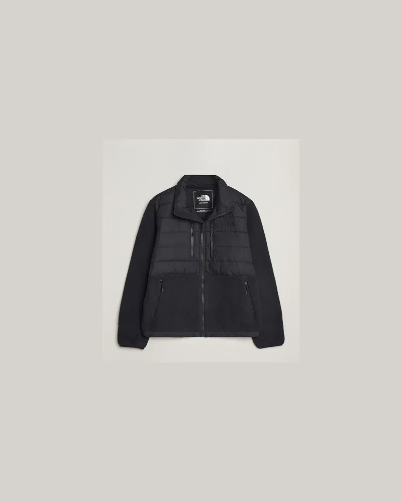 The North Face Denali Hybrid Jacket Black Schwarz
