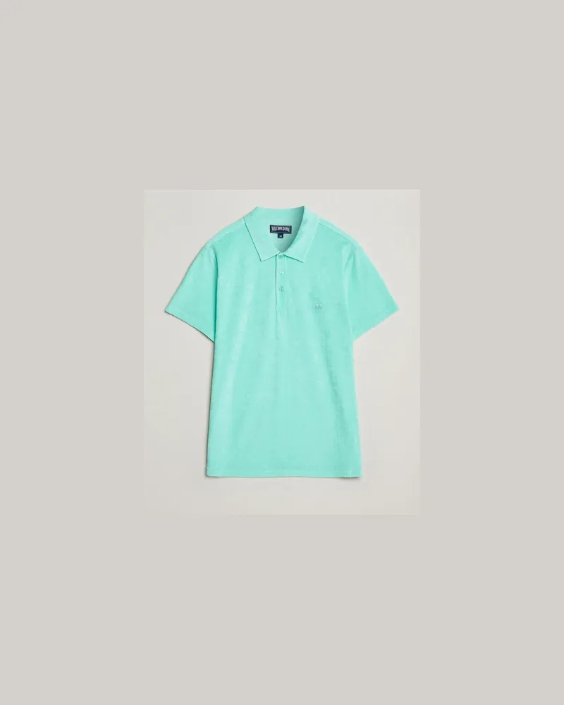 Vilebrequin Phoenix Terry Polo Carabies Grün